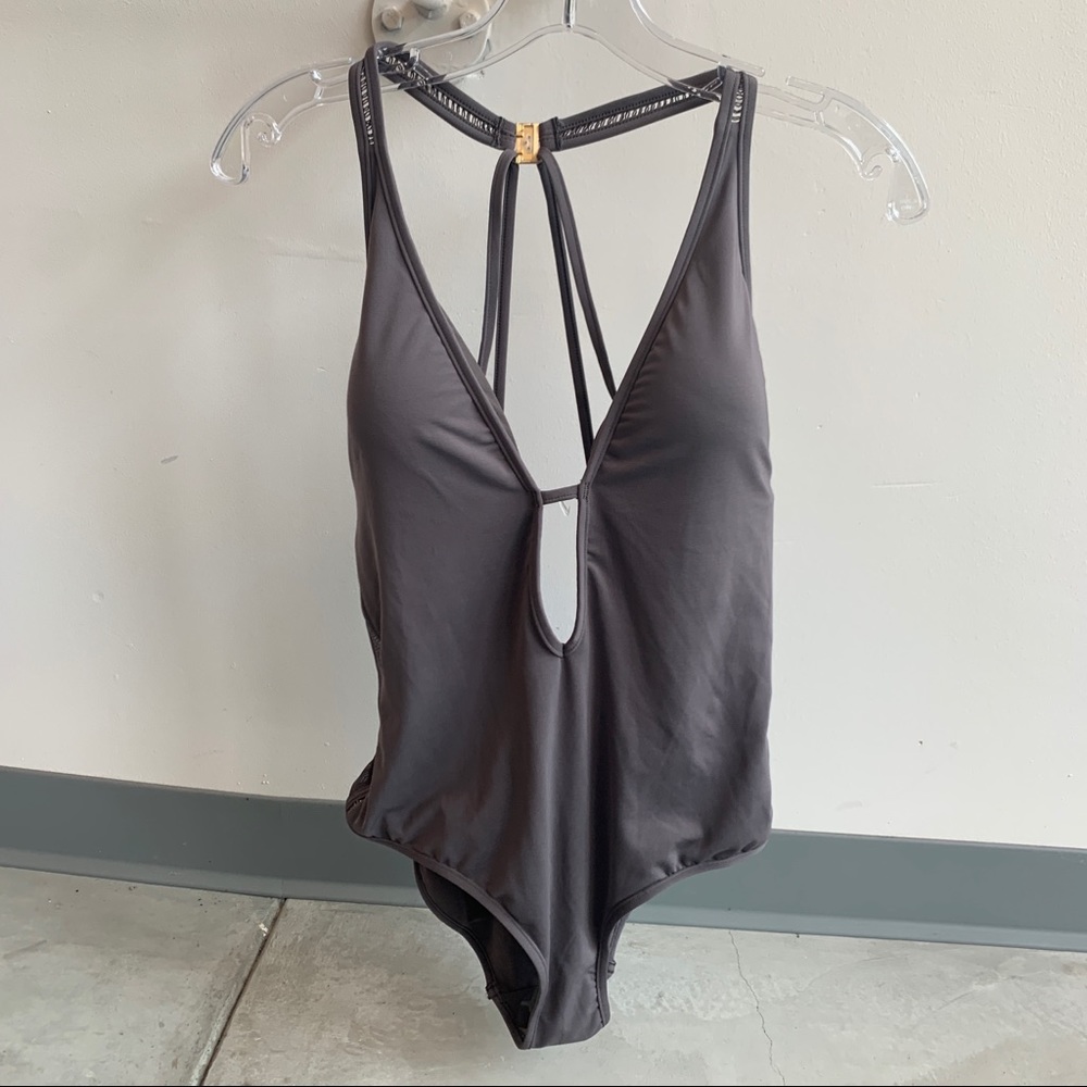 Jets by Jessika Alien Spiderback Plunge One Piece